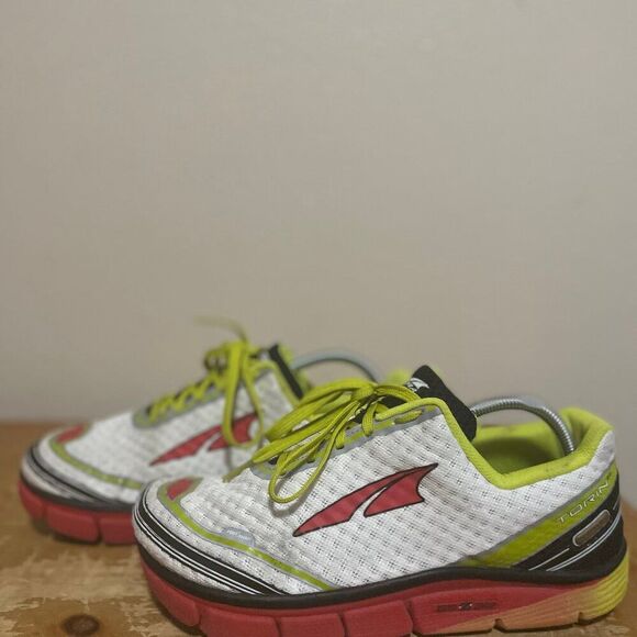 Altra Torin 2.0 Zero Drop US A1534-1 Running Shoe White/Red/Yellow Men\'s Sz 10 main image 5